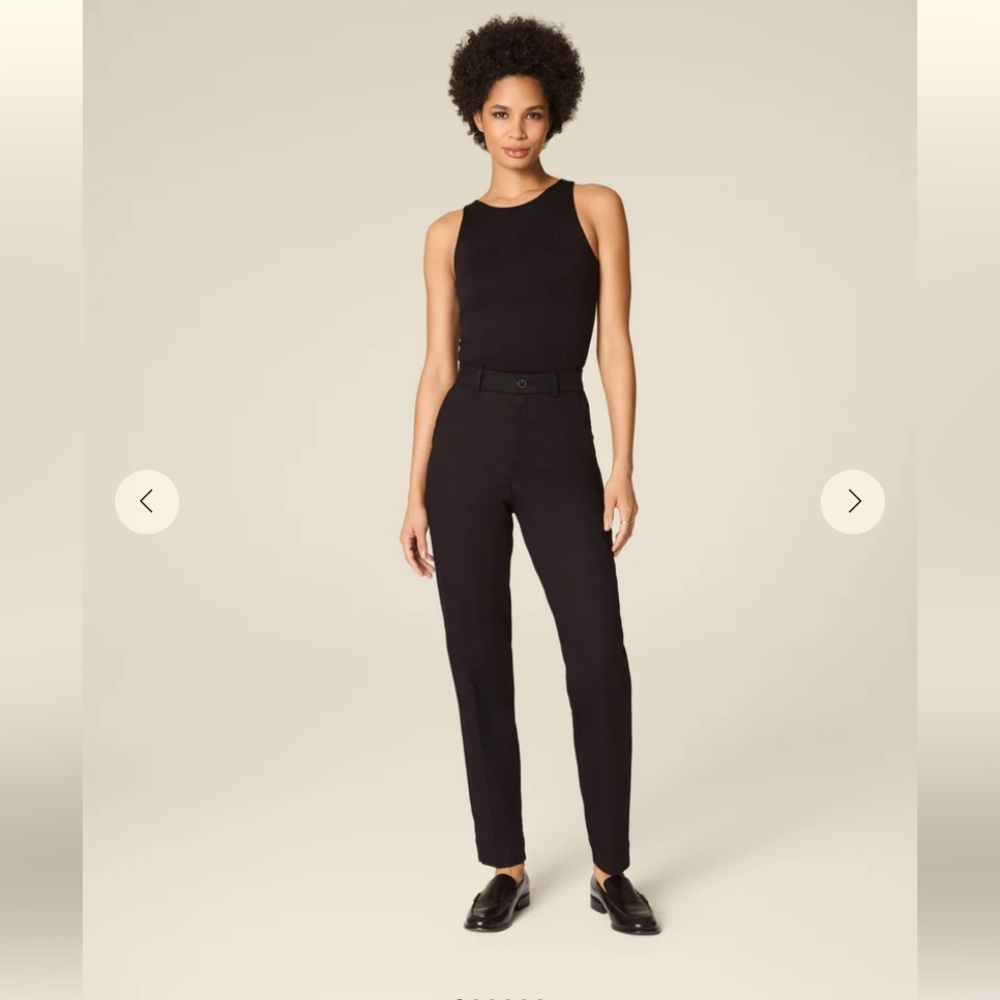 SPANX Black Straight Leg Pants